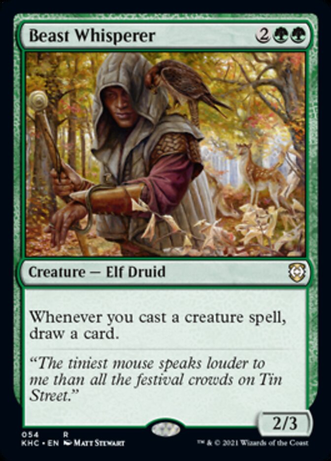 Beast Whisperer [Kaldheim Commander] | Golgari Games