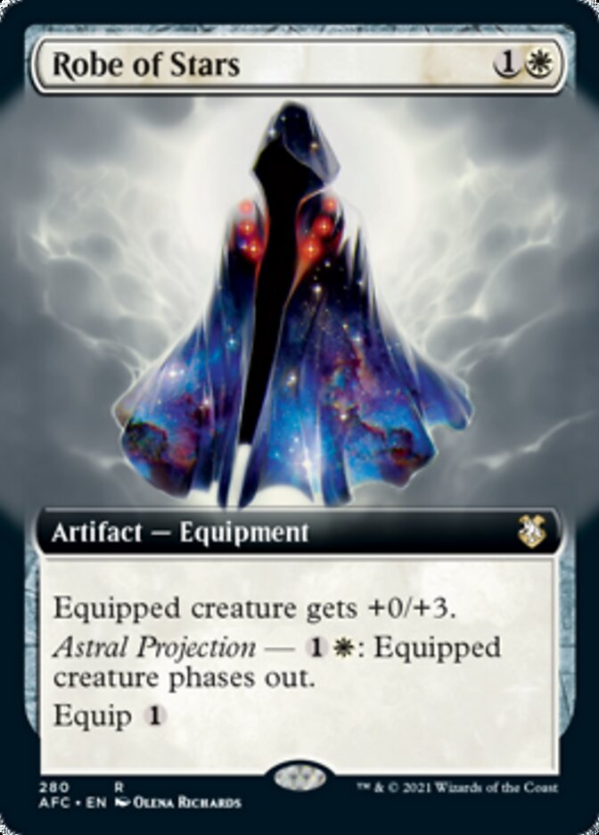 Robe of Stars (Extended Art) [Dungeons & Dragons: Adventures in the Forgotten Realms Commander] | Local Legends