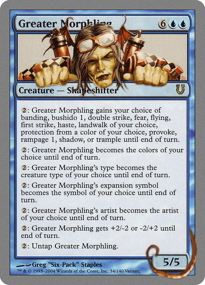 Greater Morphling [Unhinged] | Golgari Games