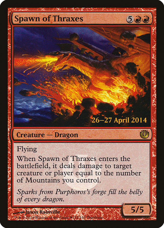 Spawn of Thraxes [Journey into Nyx Prerelease Promos] | Golgari Games