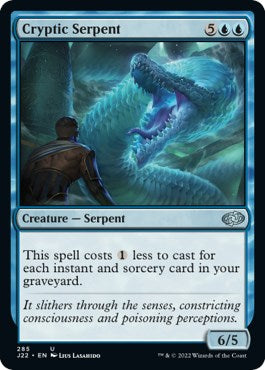 Cryptic Serpent [Jumpstart 2022] | Golgari Games