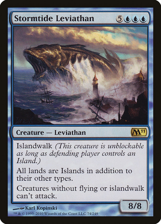 Stormtide Leviathan [Magic 2011] | Golgari Games