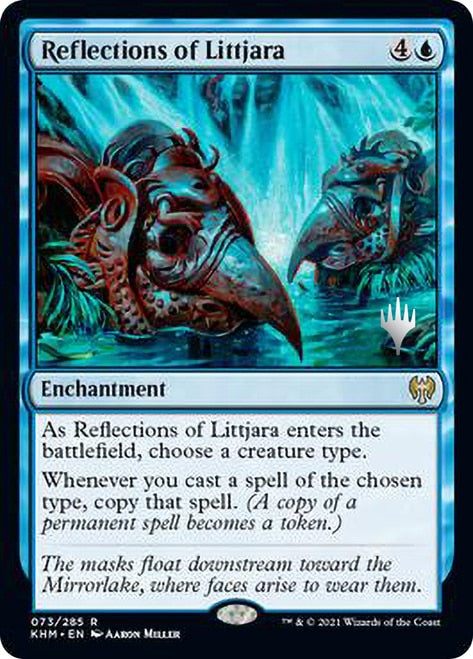 Reflections of Littjara (Promo Pack) [Kaldheim Promos] | Golgari Games