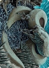 Koma, Cosmos Serpent 2 Art Card [Kaldheim Art Series] | Local Legends