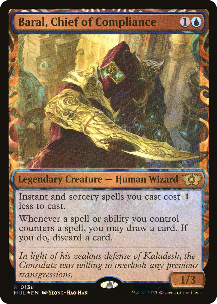 Baral, Chief of Compliance (Halo Foil) [Multiverse Legends] | Local Legends