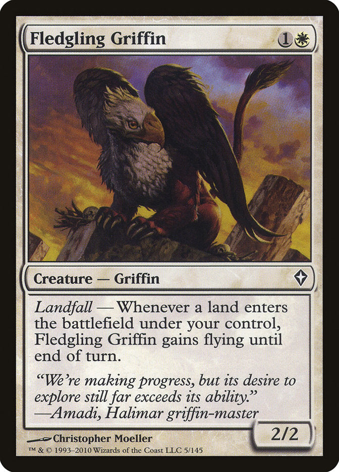 Fledgling Griffin [Worldwake] | Golgari Games