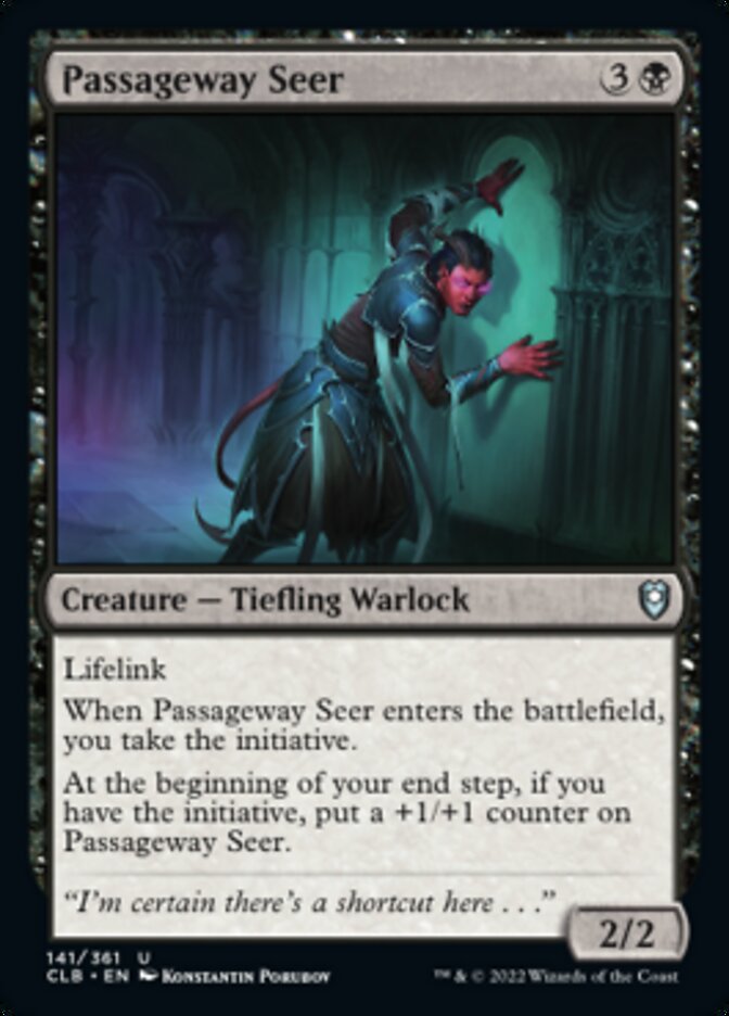 Passageway Seer [Commander Legends: Battle for Baldur's Gate] | Golgari Games