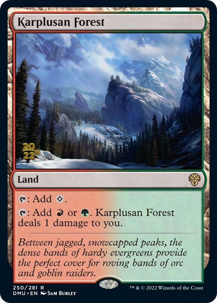 Karplusan Forest [Dominaria United Prerelease Promos] | Local Legends