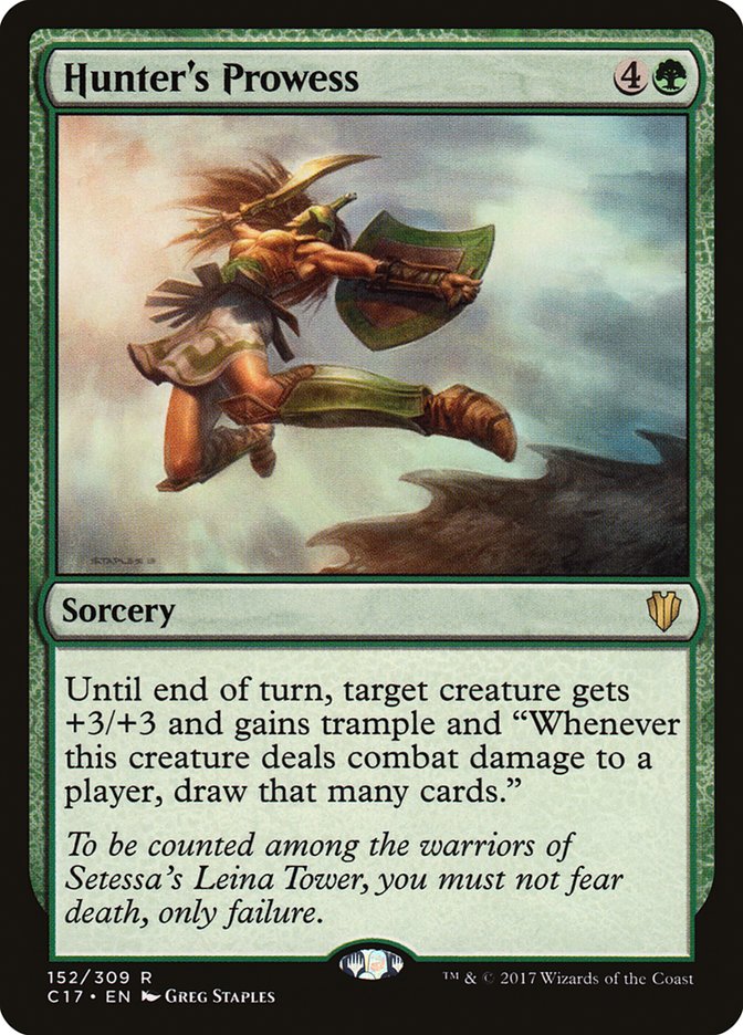 Hunter's Prowess [Commander 2017] | Local Legends