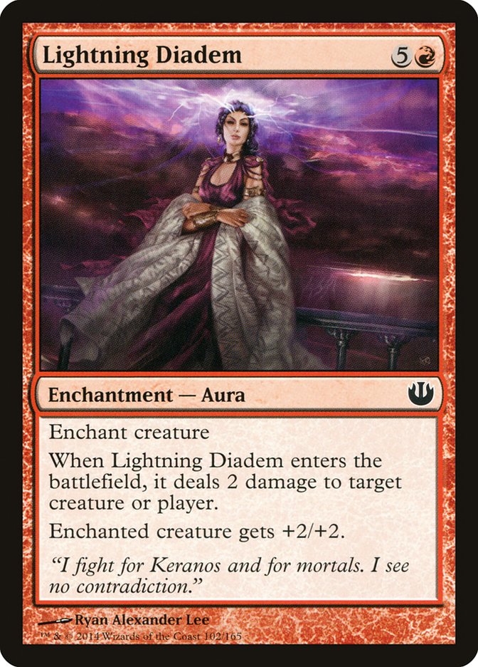 Lightning Diadem [Journey into Nyx] | Golgari Games