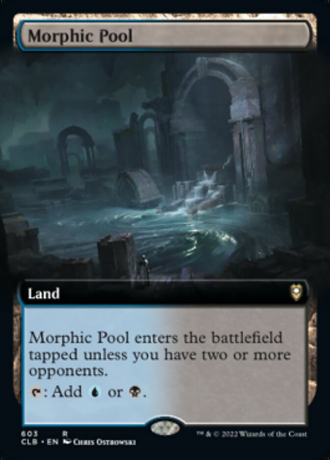 Morphic Pool (Extended Art) [Commander Legends: Battle for Baldur's Gate] | Local Legends