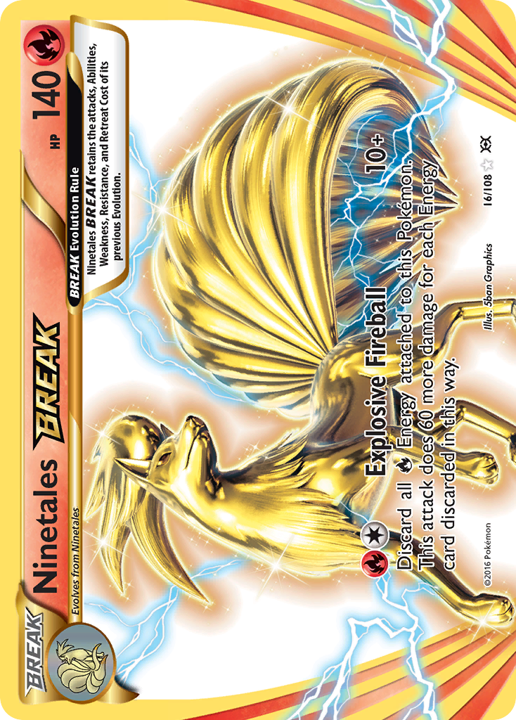 Ninetales BREAK (16/108) [XY: Evolutions] | Local Legends