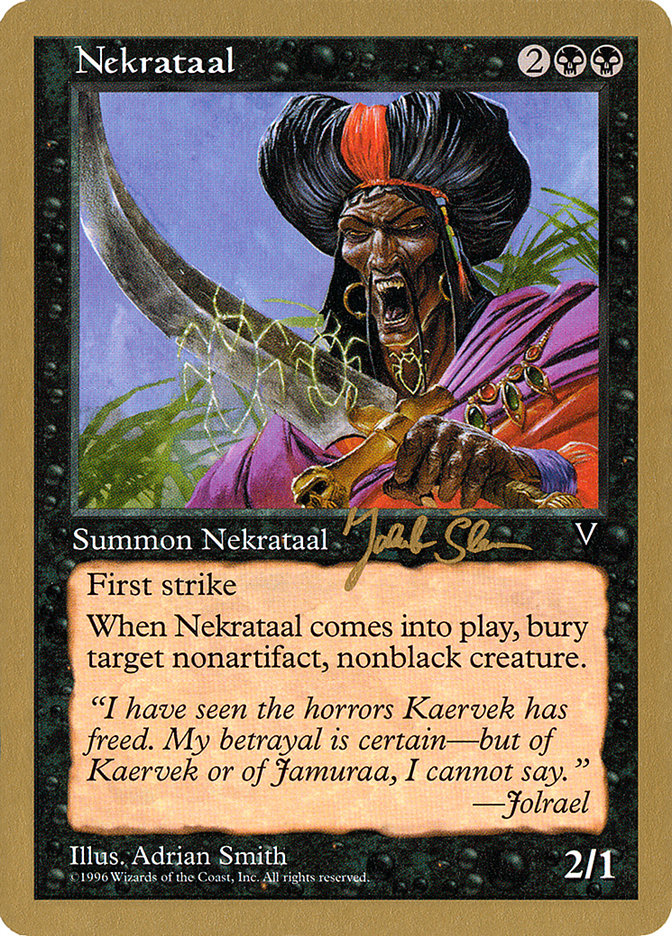 Nekrataal (Jakub Slemr) [World Championship Decks 1997] | Golgari Games