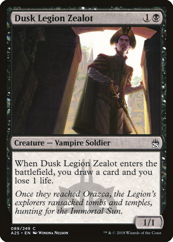 Dusk Legion Zealot [Masters 25] | Golgari Games