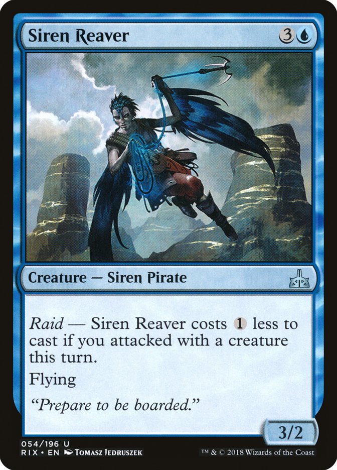 Siren Reaver [Rivals of Ixalan] | Golgari Games