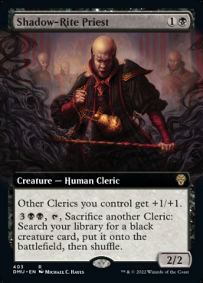 Shadow-Rite Priest (Extended Art) [Dominaria United] | Local Legends