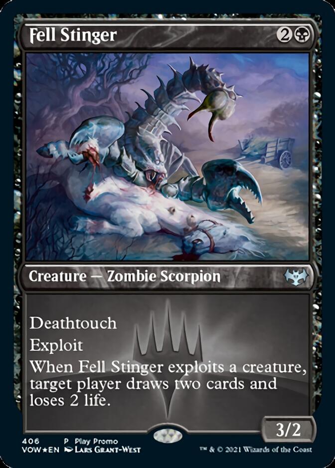 Fell Stinger (Play Promo) [Innistrad: Crimson Vow] | Local Legends