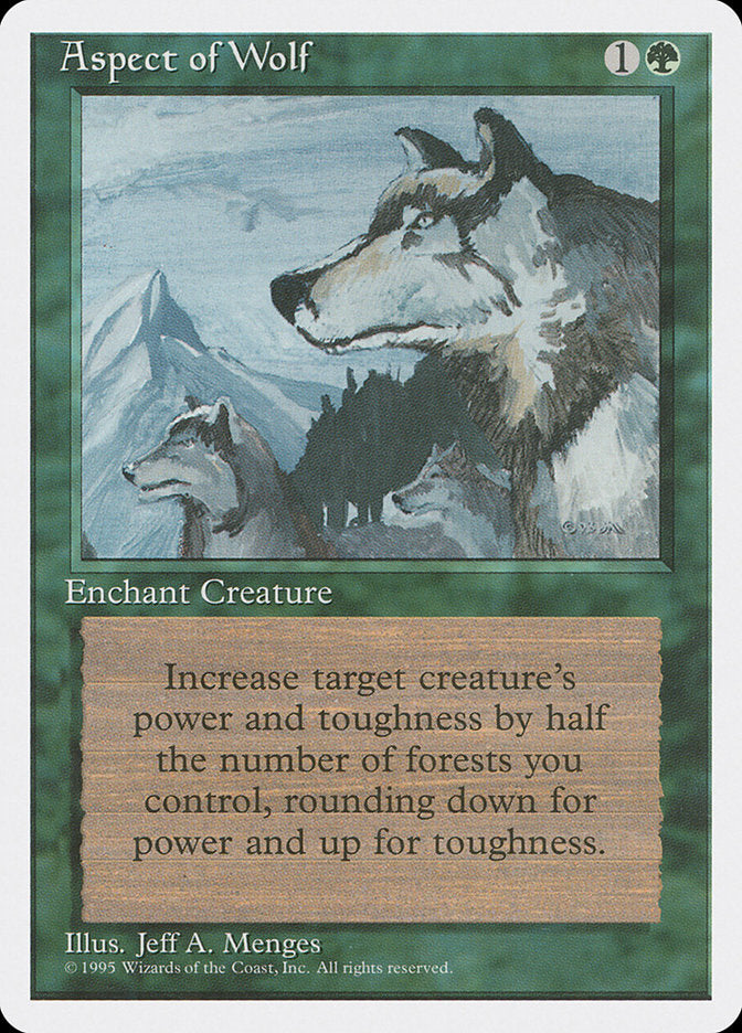 Aspect of Wolf [Fourth Edition] | Local Legends