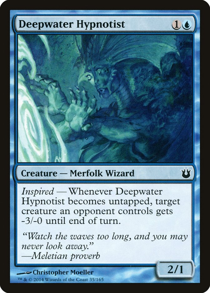 Deepwater Hypnotist [Born of the Gods] | Golgari Games