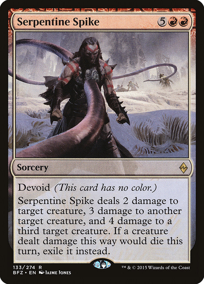Serpentine Spike [Battle for Zendikar] | Local Legends