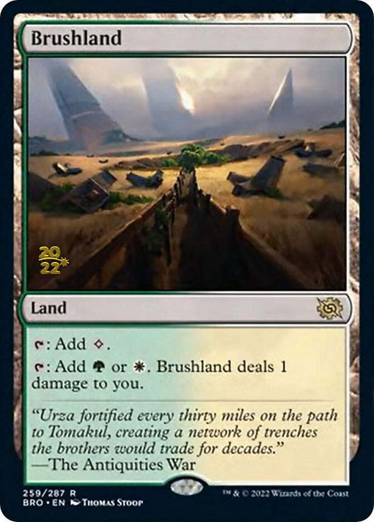 Brushland [The Brothers' War: Prerelease Promos] | Golgari Games