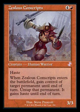 Zealous Conscripts (Timeshifted) [Time Spiral Remastered] | Golgari Games