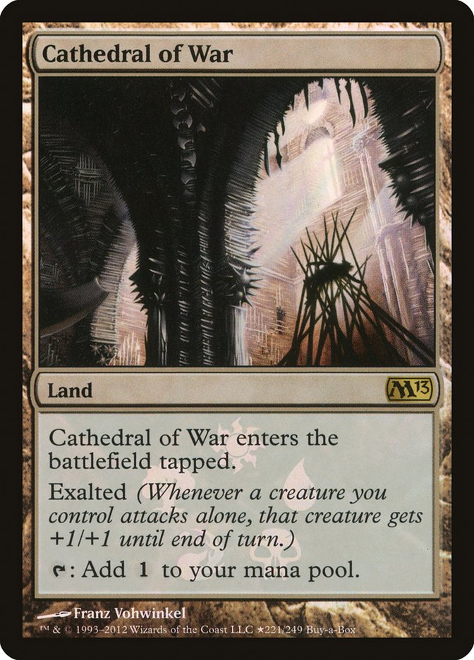 Cathedral of War (Buy-A-Box) [Magic 2013 Promos] | Local Legends