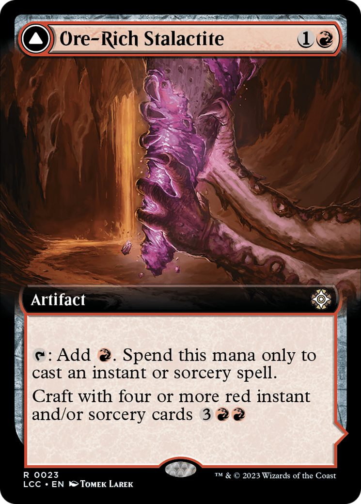 Ore-Rich Stalactite (Extended Art) [The Lost Caverns of Ixalan Commander] | Local Legends