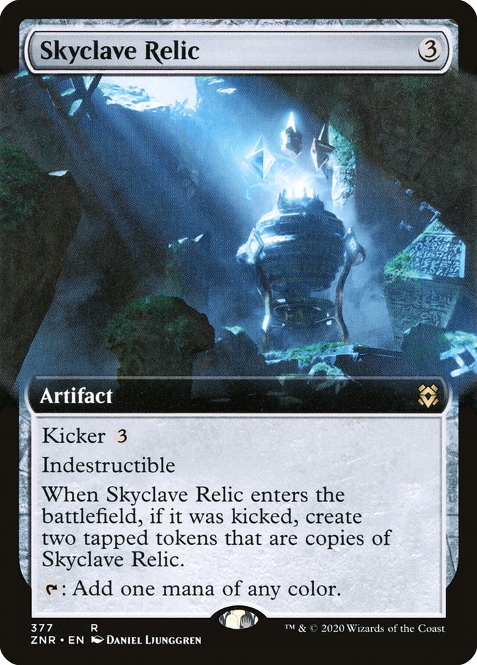 Skyclave Relic (Extended Art) [Zendikar Rising] | Local Legends