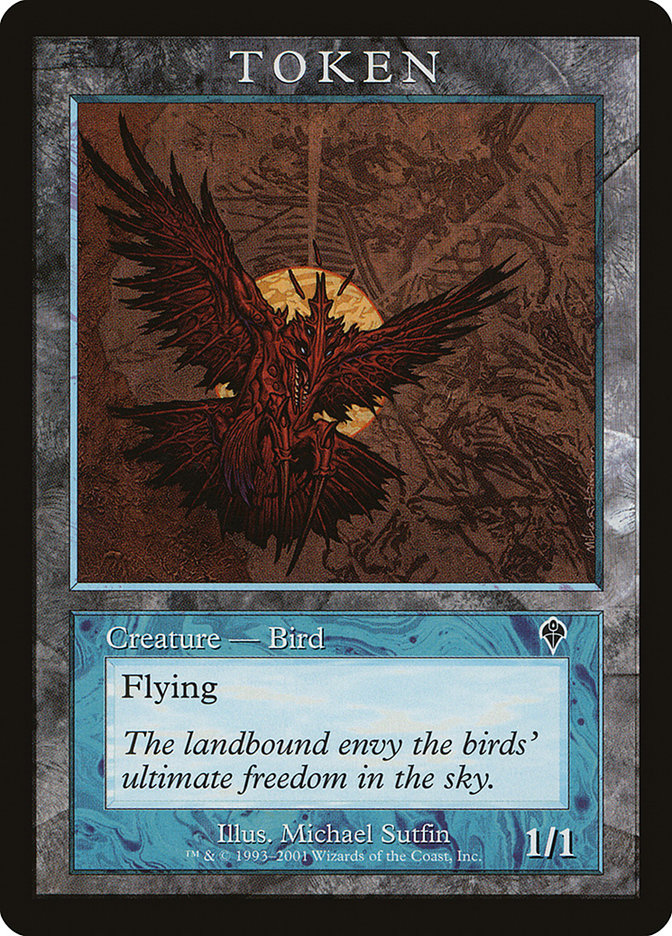 Bird Token [Magic Player Rewards 2001] | Golgari Games