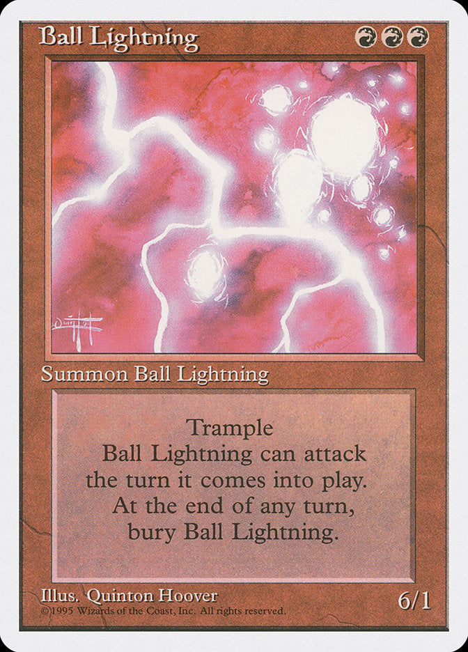 Ball Lightning [Fourth Edition] | Local Legends