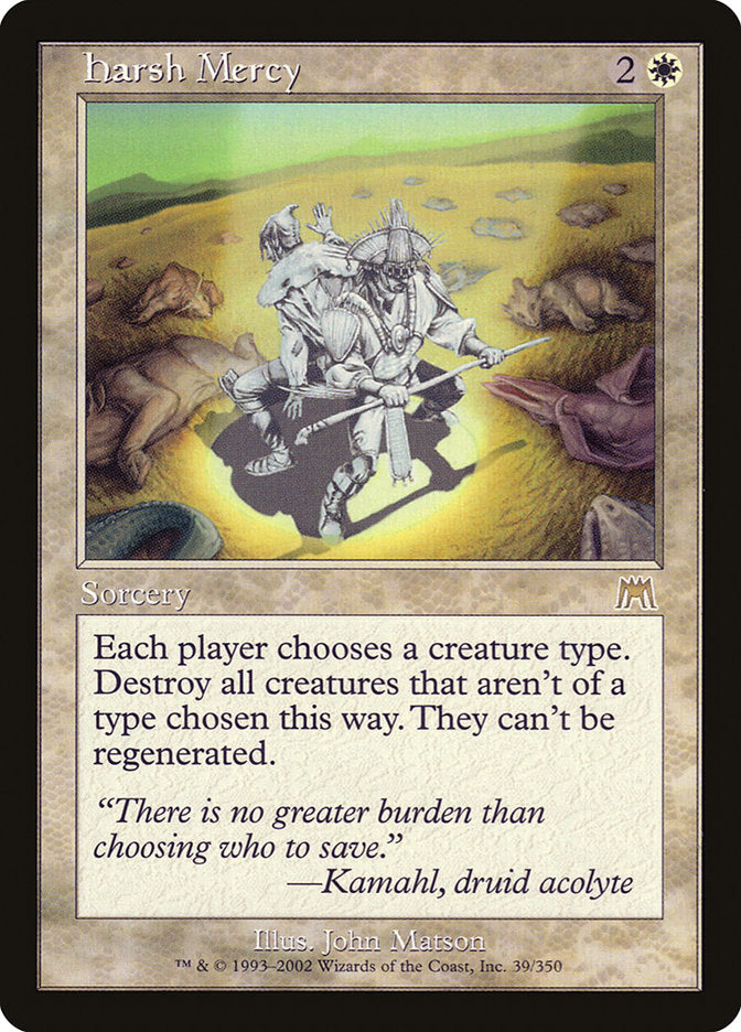 Harsh Mercy [Onslaught] | Local Legends