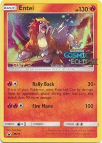 Entei (SM219) (Staff Prerelease Promo) [Sun & Moon: Black Star Promos] | Golgari Games