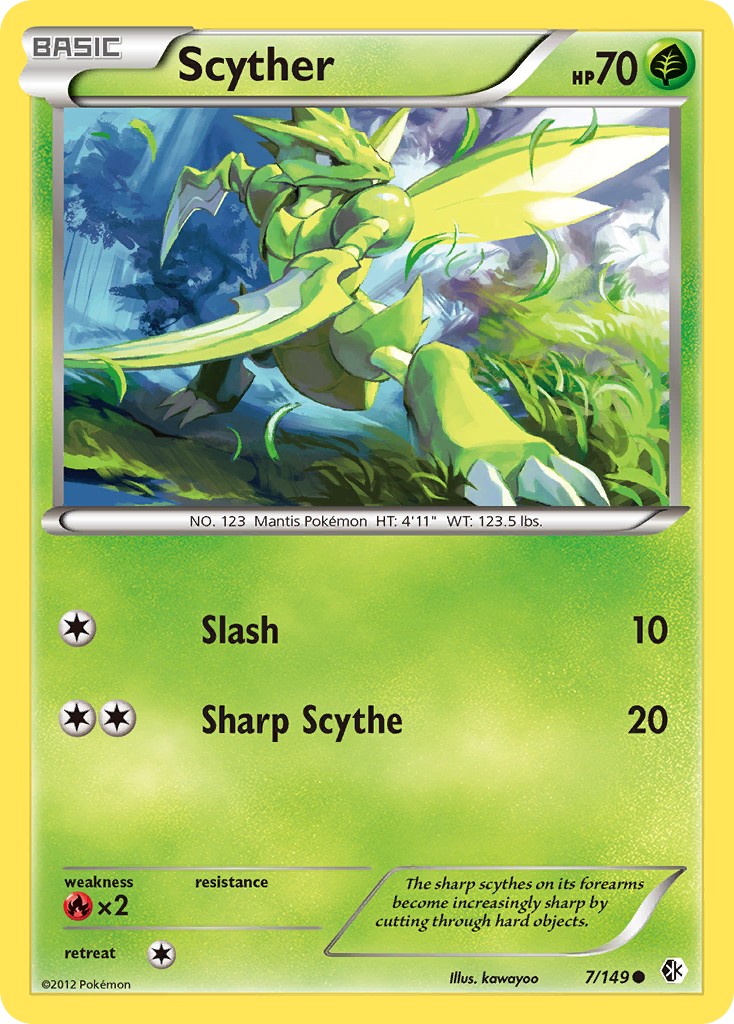 Scyther (7/149) [Black & White: Boundaries Crossed] | Local Legends