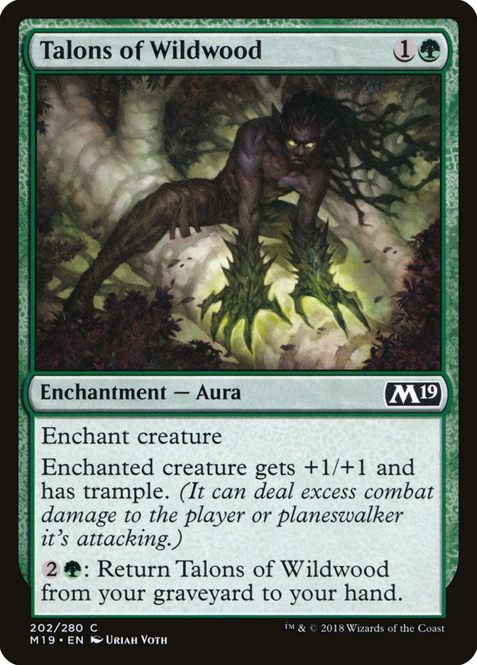 Talons of Wildwood [Core Set 2019] | Local Legends