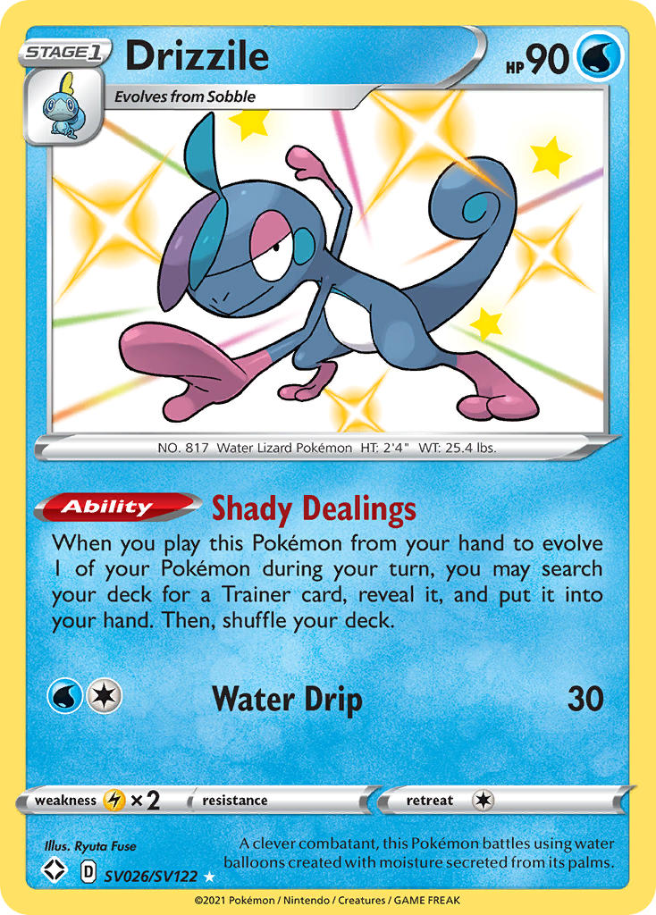 Drizzile (SV026/SV122) [Sword & Shield: Shining Fates] | Local Legends