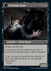 Covert Cutpurse // Covetous Geist [Innistrad: Midnight Hunt] | Golgari Games