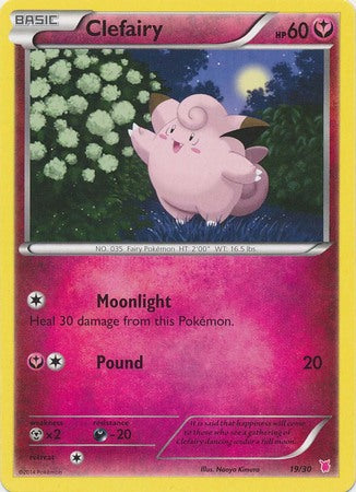 Clefairy (19/30) [XY: Trainer Kit 1 - Wigglytuff] | Golgari Games