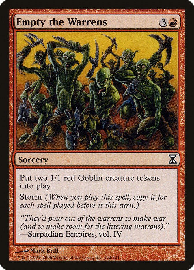 Empty the Warrens [Time Spiral] | Local Legends