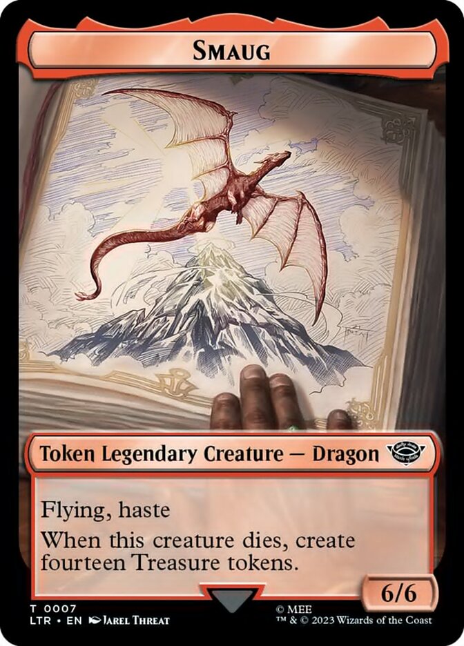 Smaug Token [The Lord of the Rings: Tales of Middle-Earth Tokens] | Local Legends