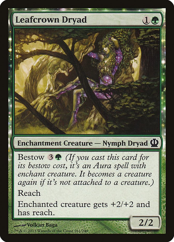 Leafcrown Dryad [Theros] | Golgari Games