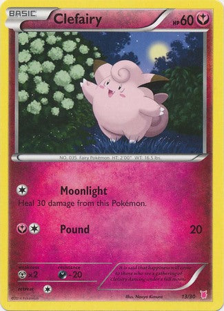 Clefairy (13/30) [XY: Trainer Kit 1 - Wigglytuff] | Golgari Games