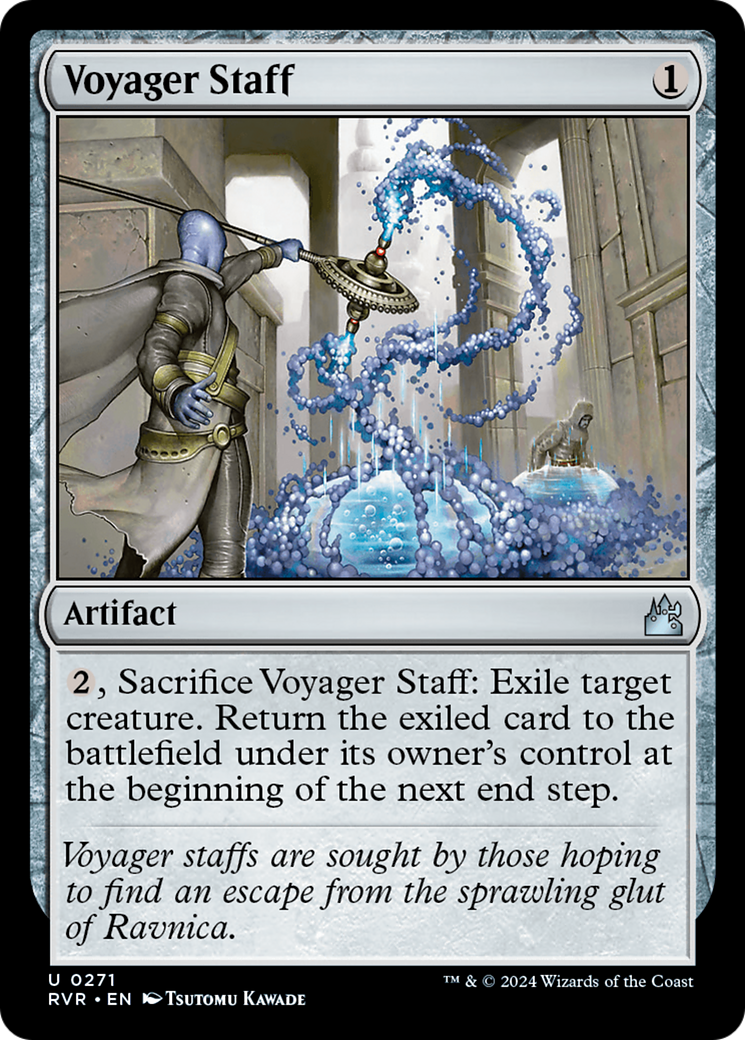 Voyager Staff [Ravnica Remastered] | Golgari Games