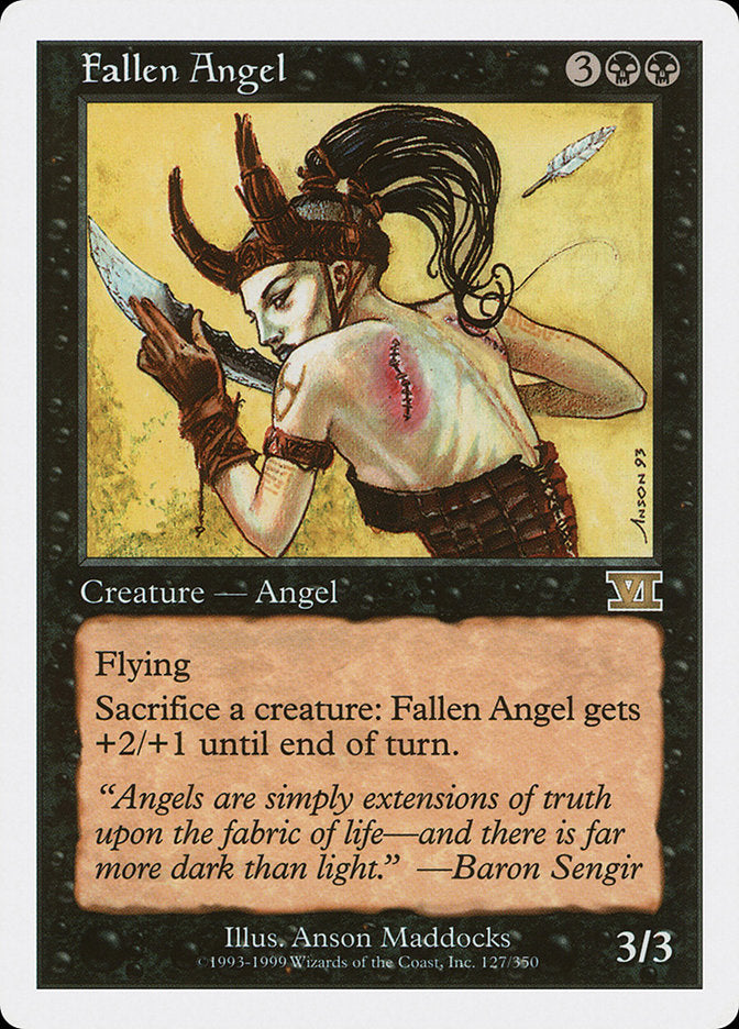 Fallen Angel [Classic Sixth Edition] | Golgari Games