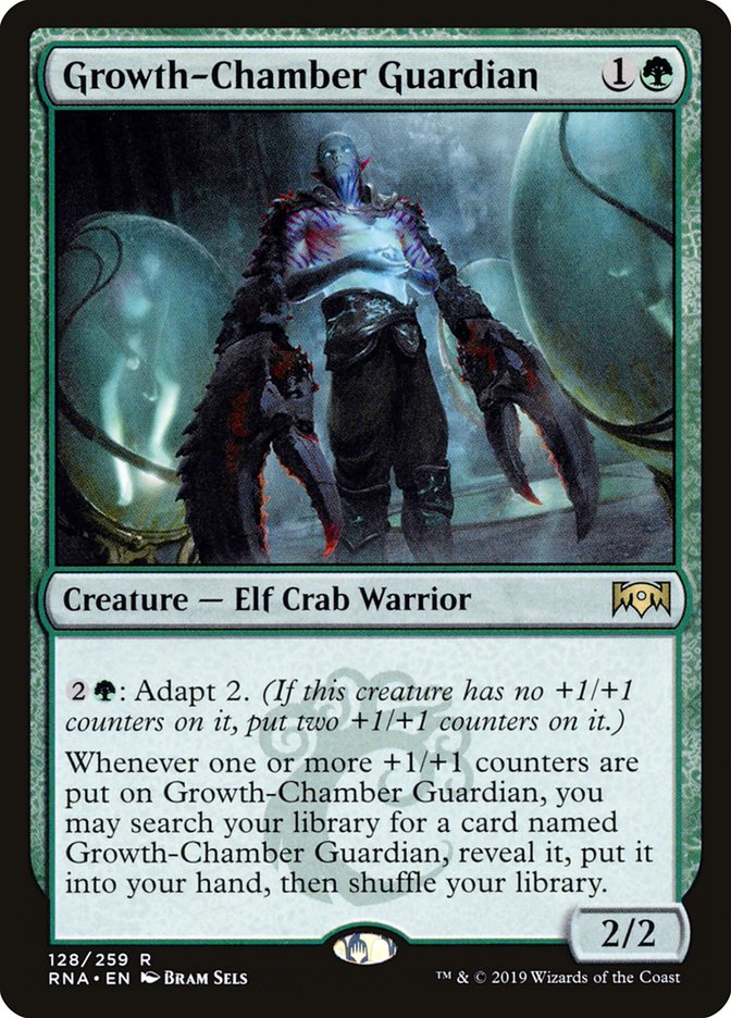 Growth-Chamber Guardian [Ravnica Allegiance] | Golgari Games