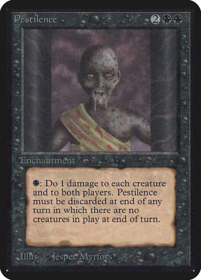 Pestilence [Alpha Edition] | Golgari Games