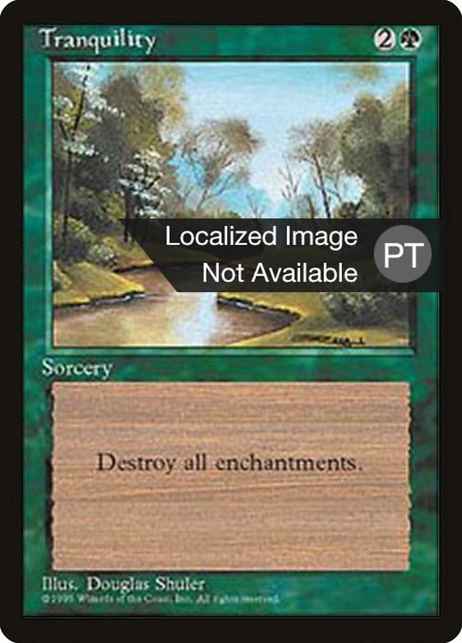 Tranquility [Fourth Edition (Foreign Black Border)] | Golgari Games