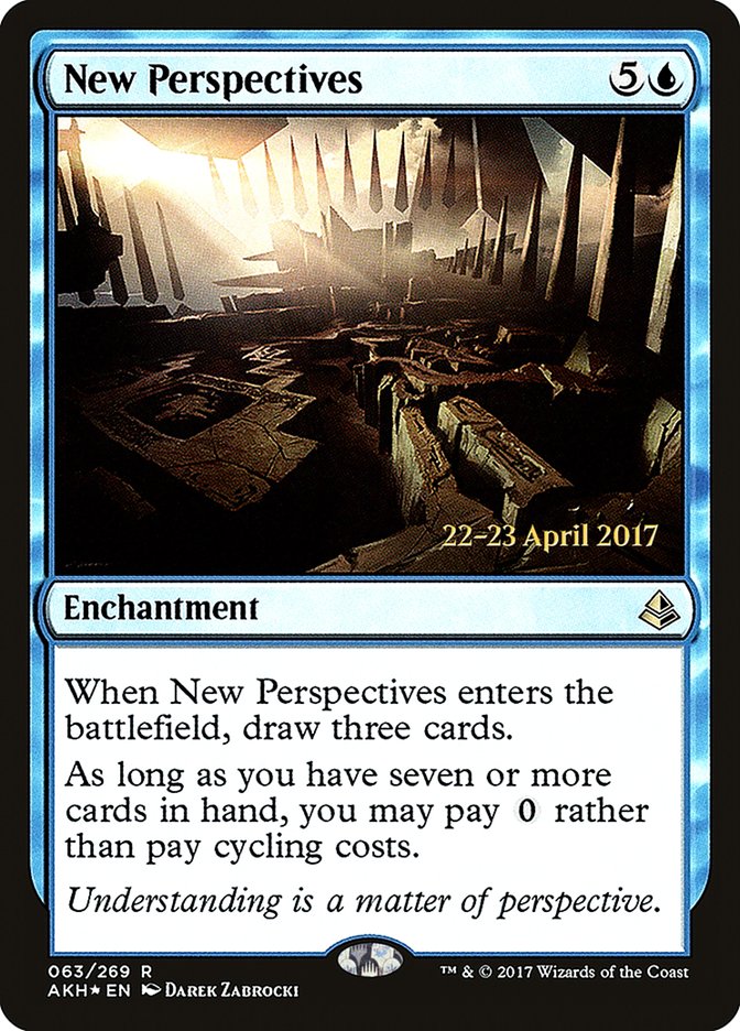 New Perspectives [Amonkhet Prerelease Promos] | Golgari Games