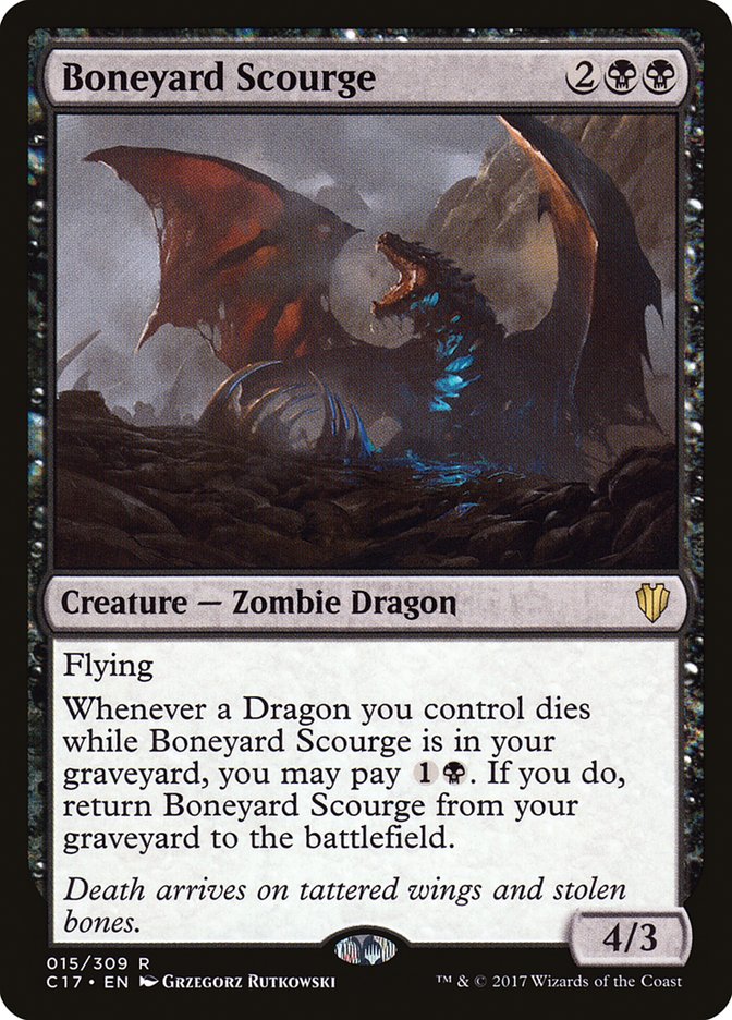 Boneyard Scourge [Commander 2017] | Local Legends