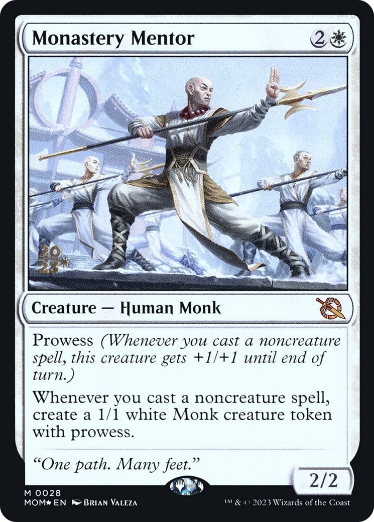 Monastery Mentor [March of the Machine Prerelease Promos] | Golgari Games